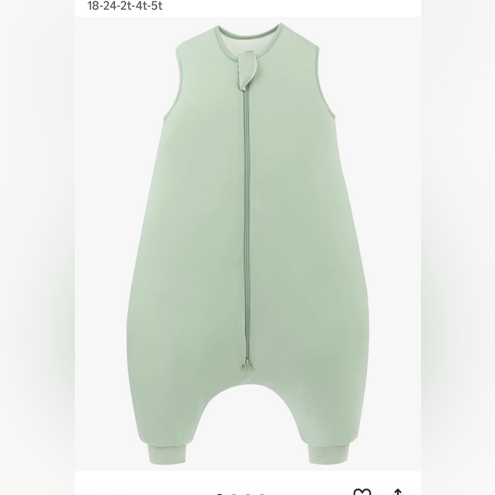 PurComfy footie sleep sack 1.0 tog